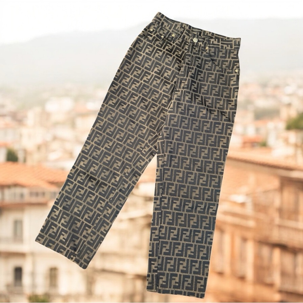 Fendi Monogram Trousers